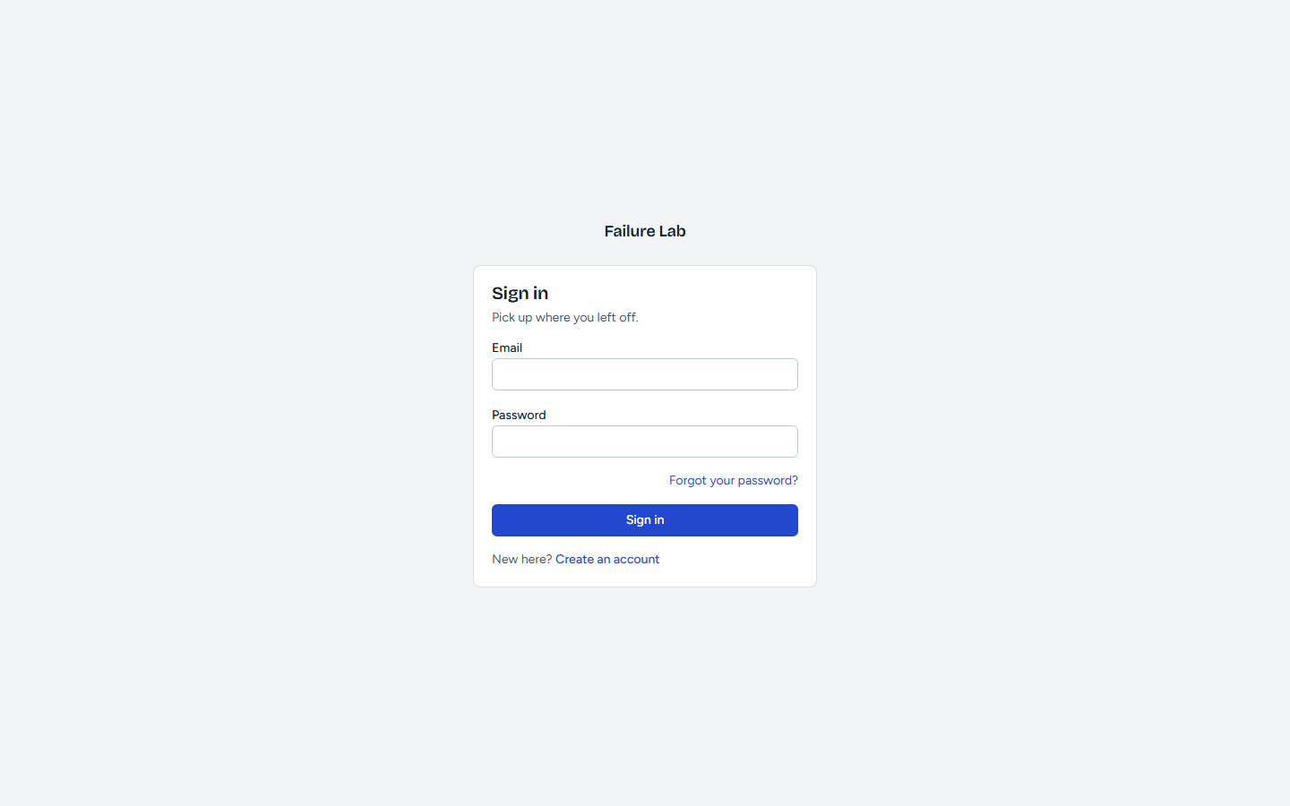 Sign in.