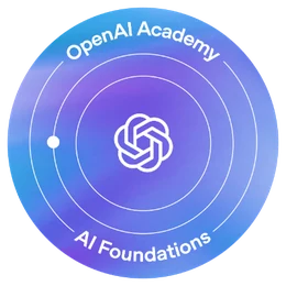 AI Foundations badge